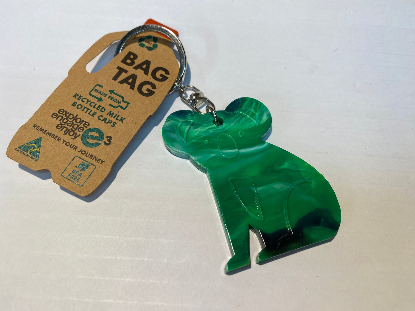 Bag Tags - Recycled bottle lids - Zero.plastic.Australia