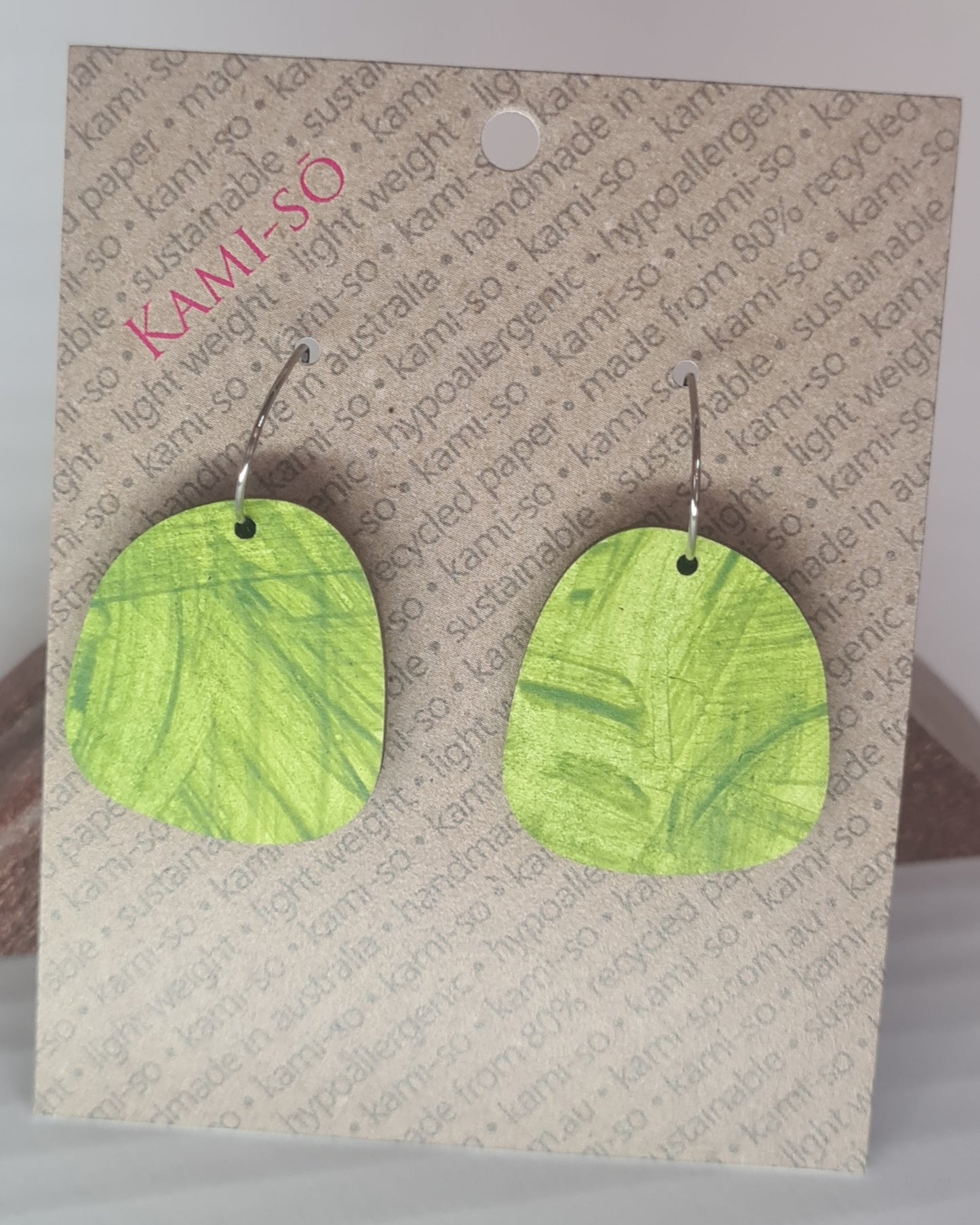 Earrings - Recycled Paper