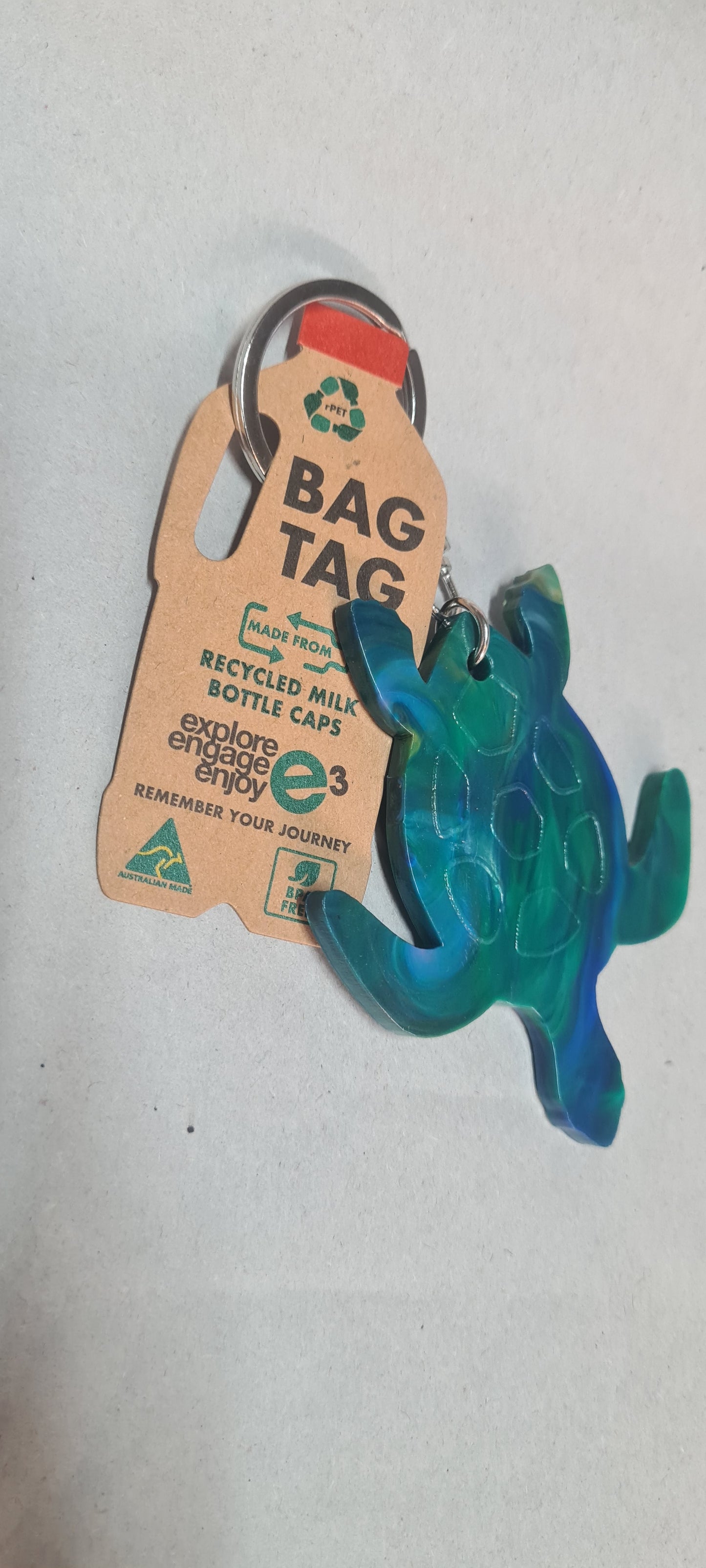 Bag Tags - Recycled bottle lids - Zero.plastic.Australia