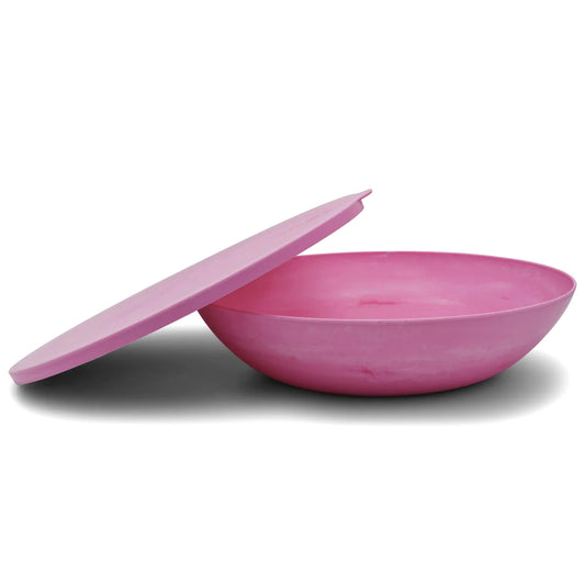 Bowl - large round - Put a lid on it - Recycled plastic