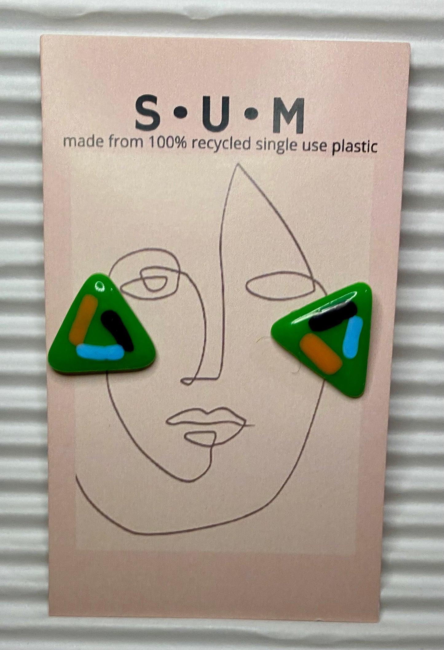 Earrings - S.U.M - Single Use Plastic