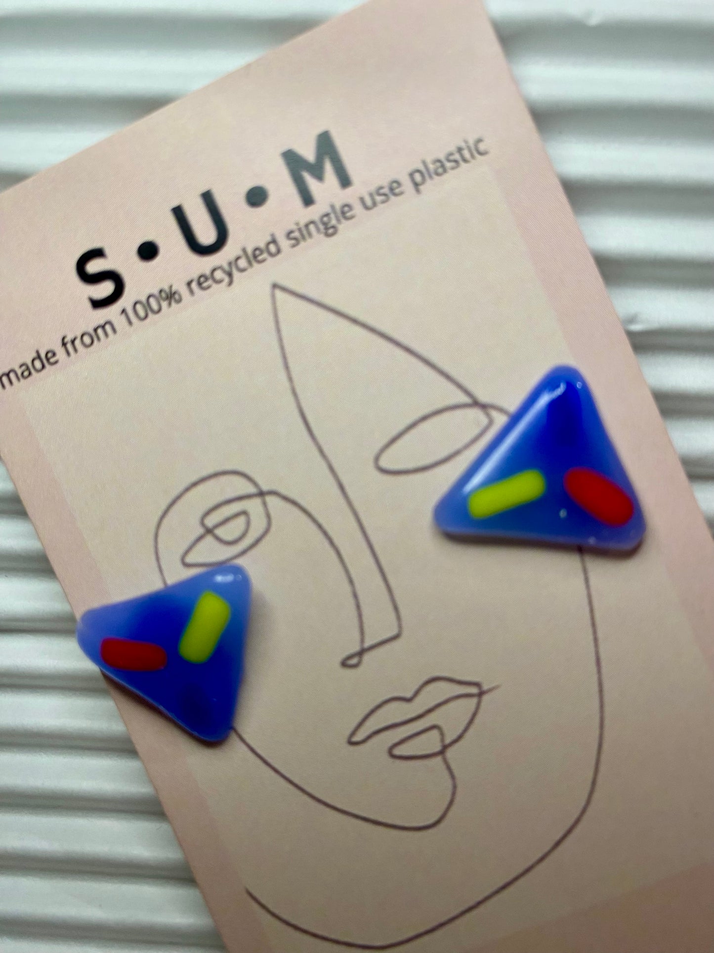 Earrings - S.U.M - Single Use Plastic