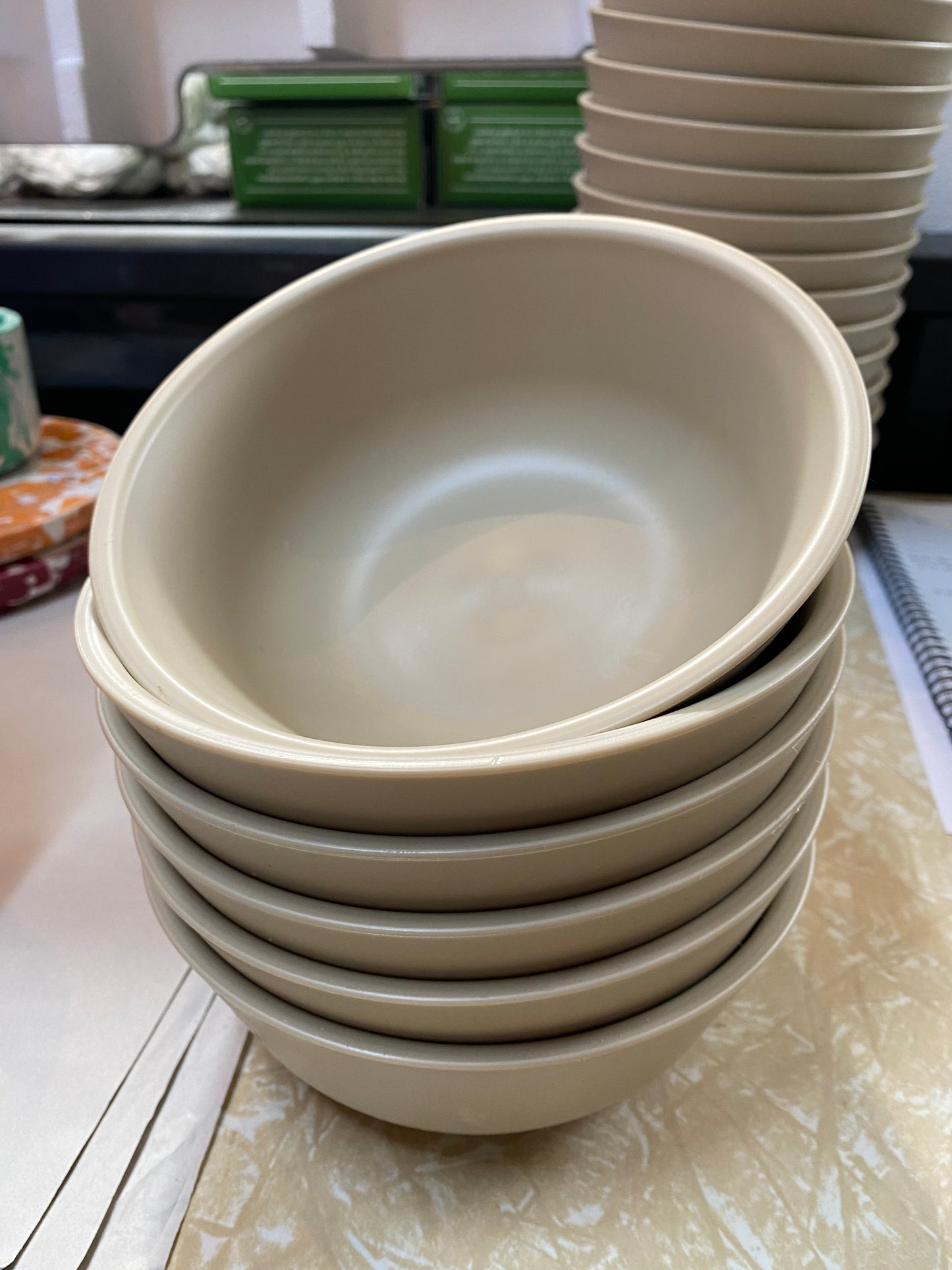 Bowl - Unused Bread tags - Classic x 2
