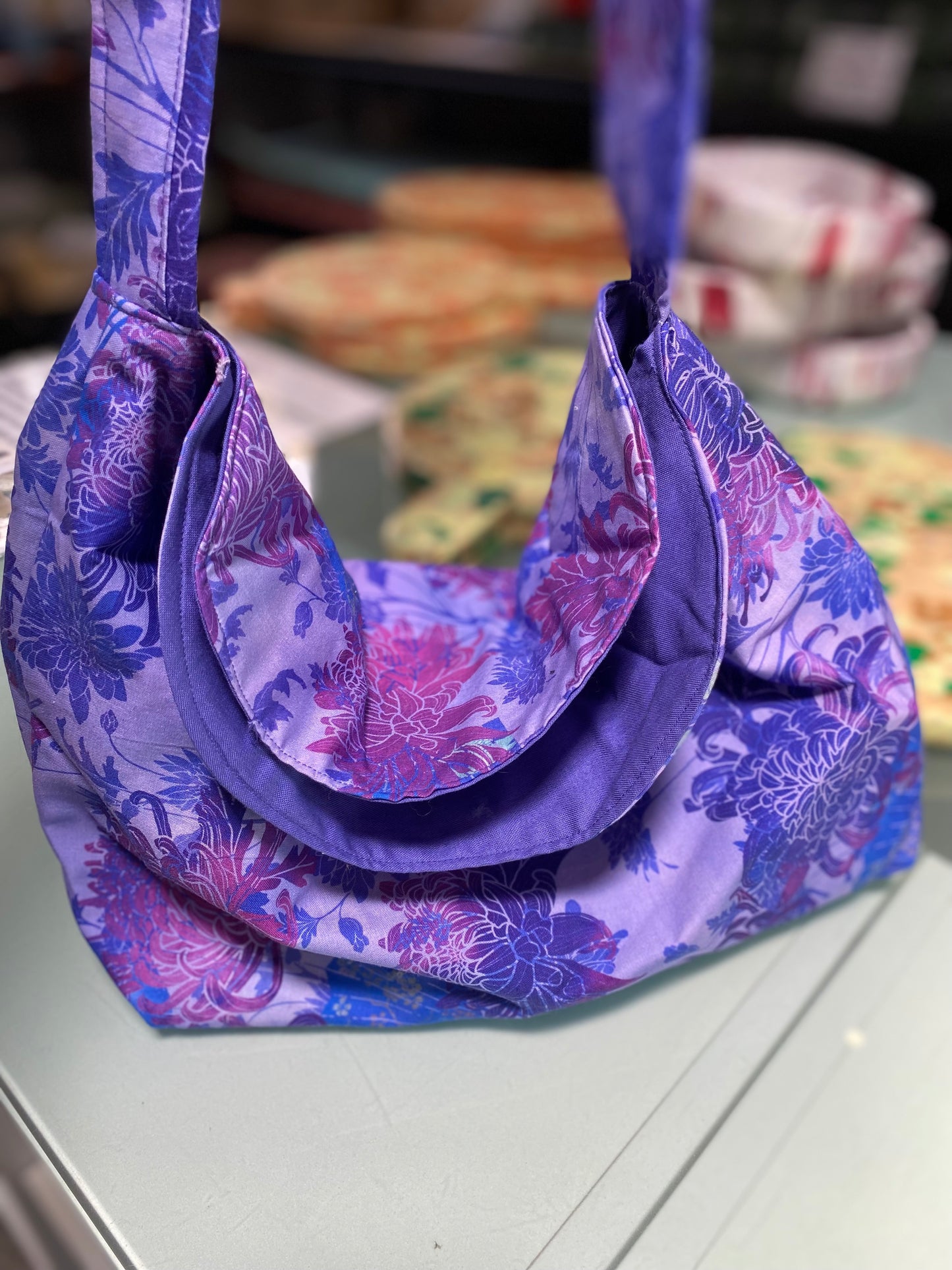 Bag - Handbag- Recycled Textiles