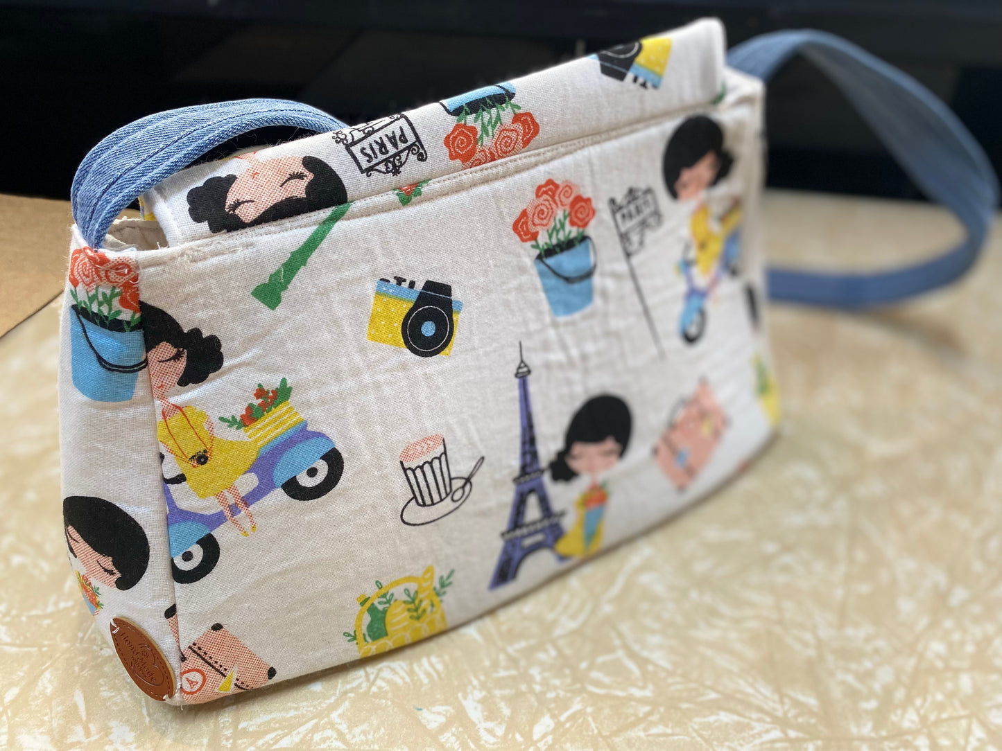 Bag - Handbag- Recycled Textiles