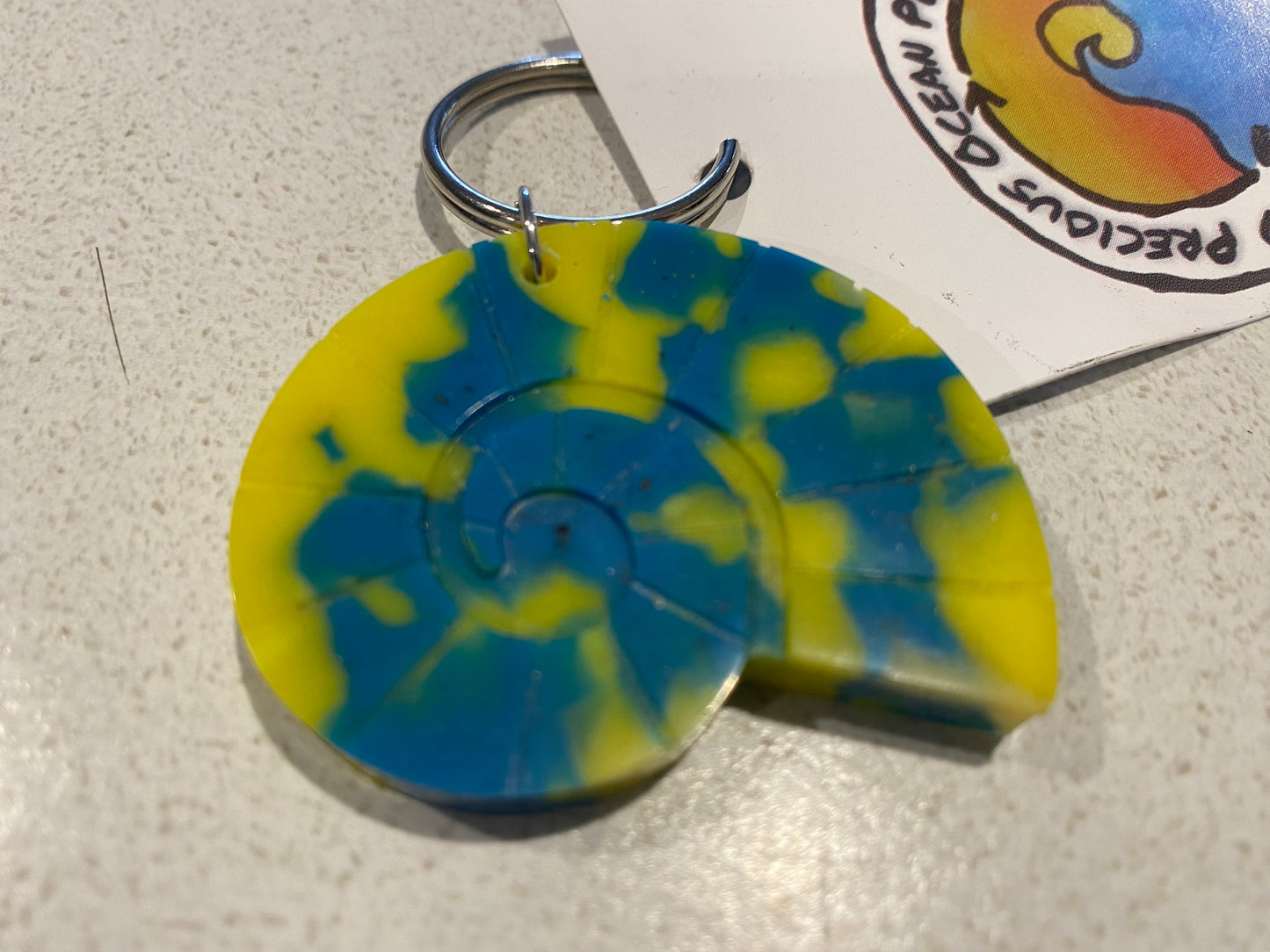Keyring - Recycled Plastic - Ocean plastics