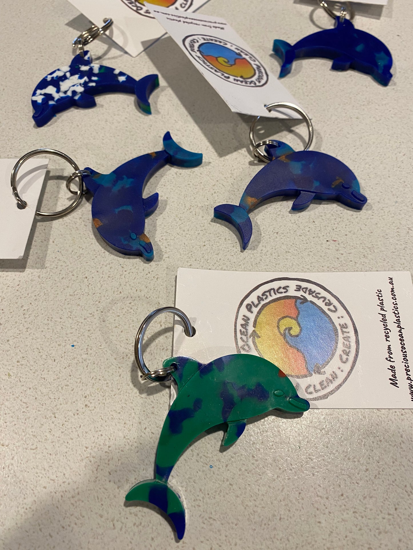 Keyring - Recycled Plastic - Ocean plastics