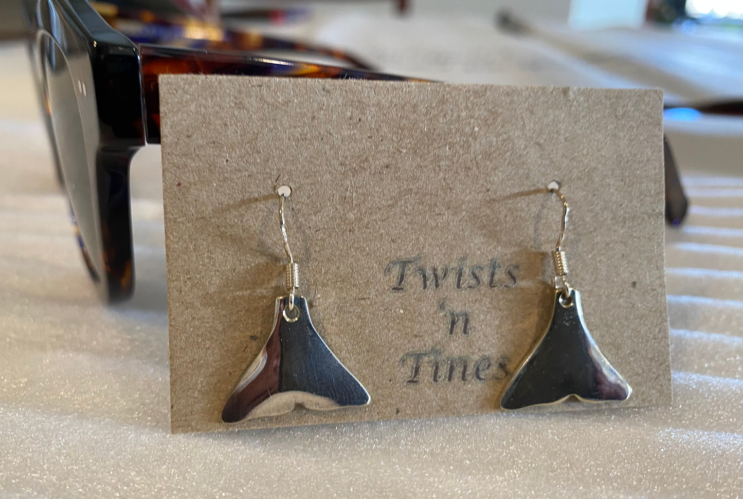 Earrings - Twists n Tines recycled cutlery jewellery