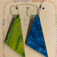 Earrings - Reversible - Recycled Paper