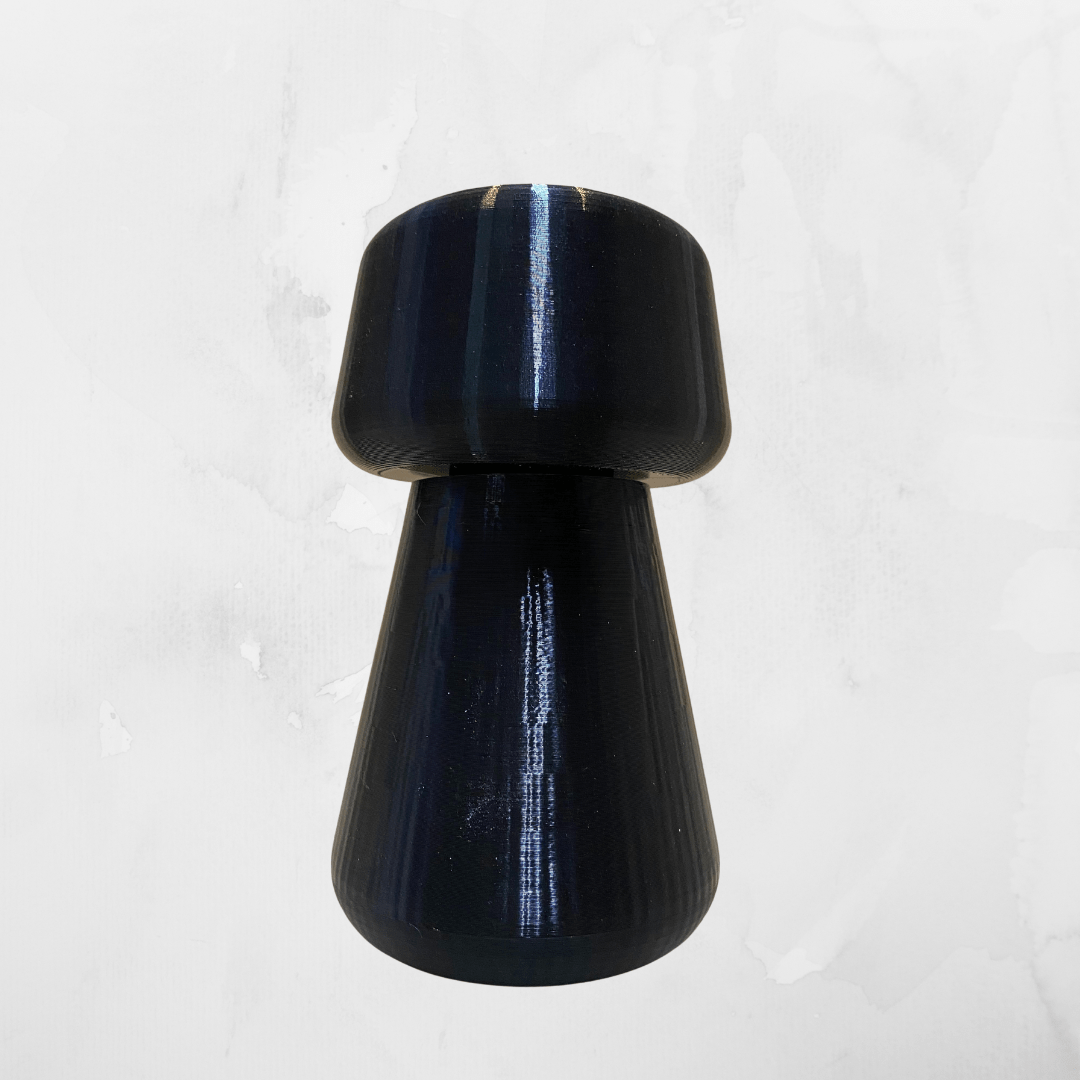 Grinder-pepper-salt-Black-Caren-ellis-design-kitchen-grinder-3d-printed-food-safe-kitchen-Transmutation