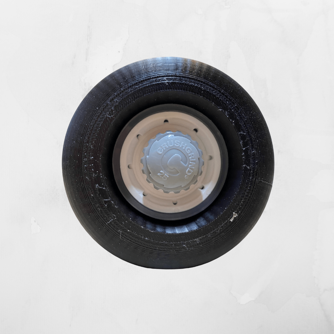 Grinder-salt-pepper-Caren Ellis Design kitchen Grinder - 3D Printed - Post waste PLA-Transmuatation