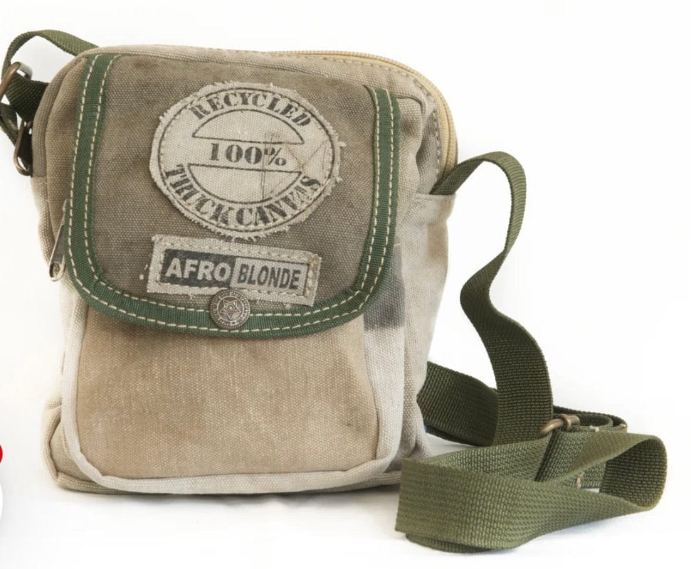 Afro Blonde Bag Bag - Truck Canvas - Rover Pouch