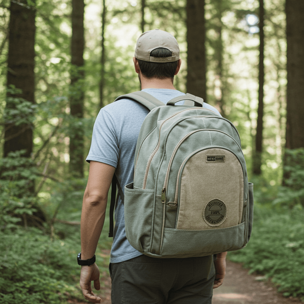 AfroBlonde Bag Bag - Commuter casual- Truck Canvas