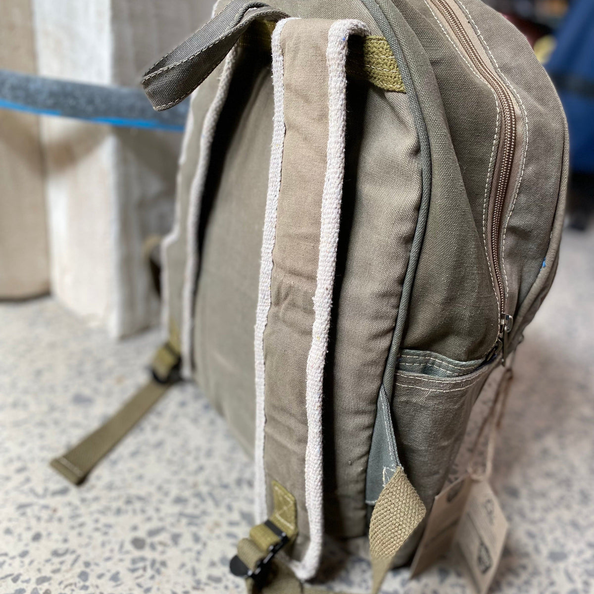 AfroBlonde Bag Bag - Commuter casual- Truck Canvas