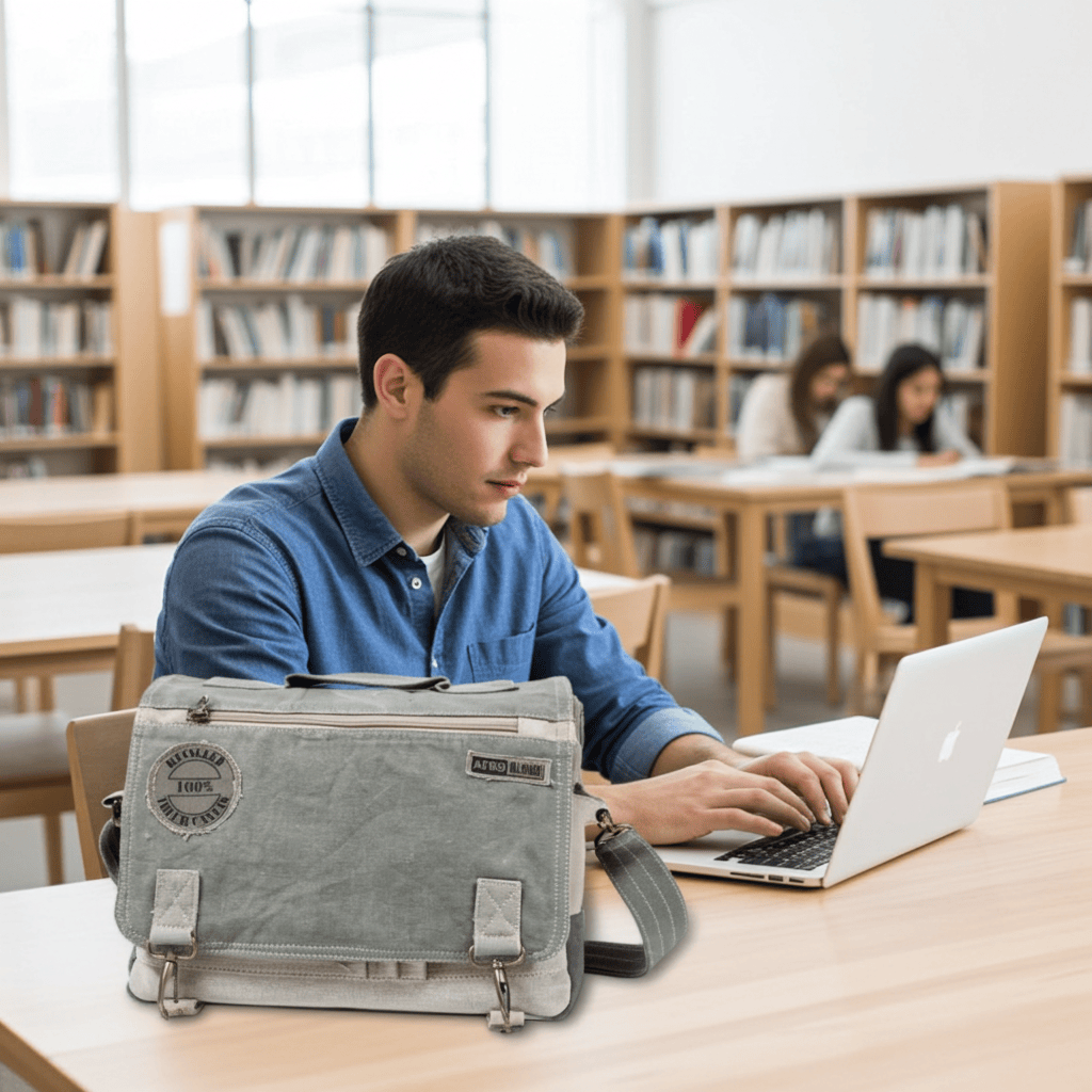 AfroBlonde Bag Bag - Truck Canvas - Outpost Messenger
