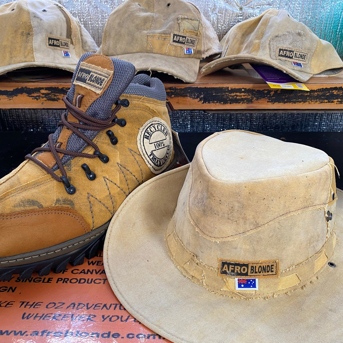 AfroBlonde Hat Hat - Digger