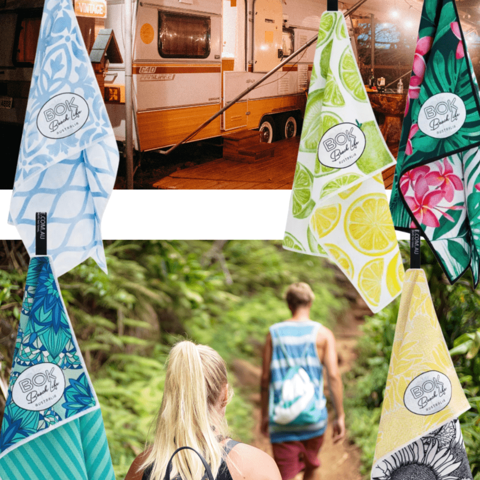 Bok Beach Life Australia Beach towel Eco Handy Towel - Original - Recycled bottles (PET)