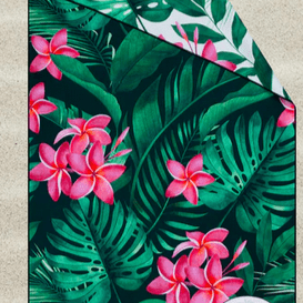 Bok Beach Life Australia Beach towel Tropical Bloom Beach Towel - Recycled bottles (PET)