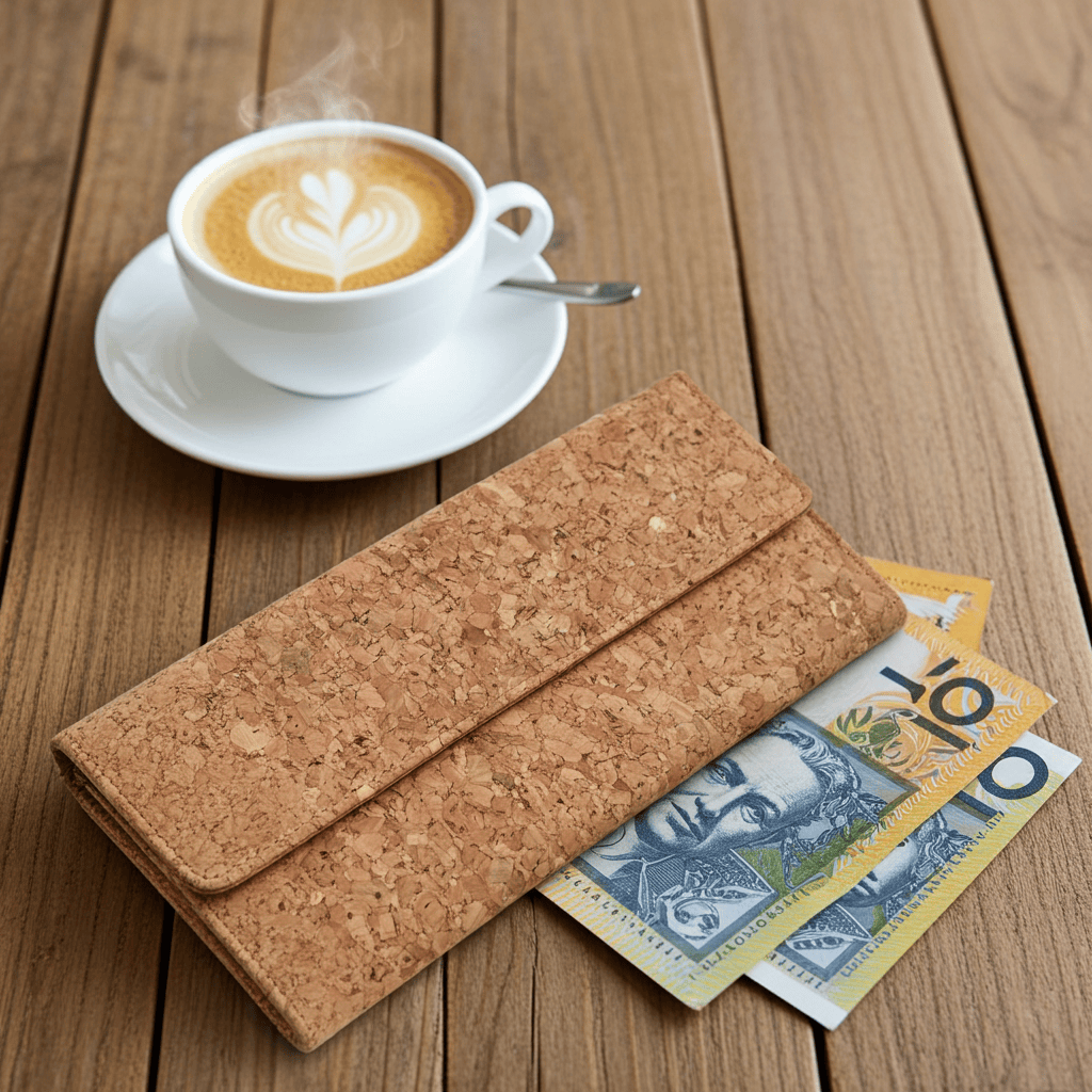 By The Sea Wallet Cork - Lara Long Wallet