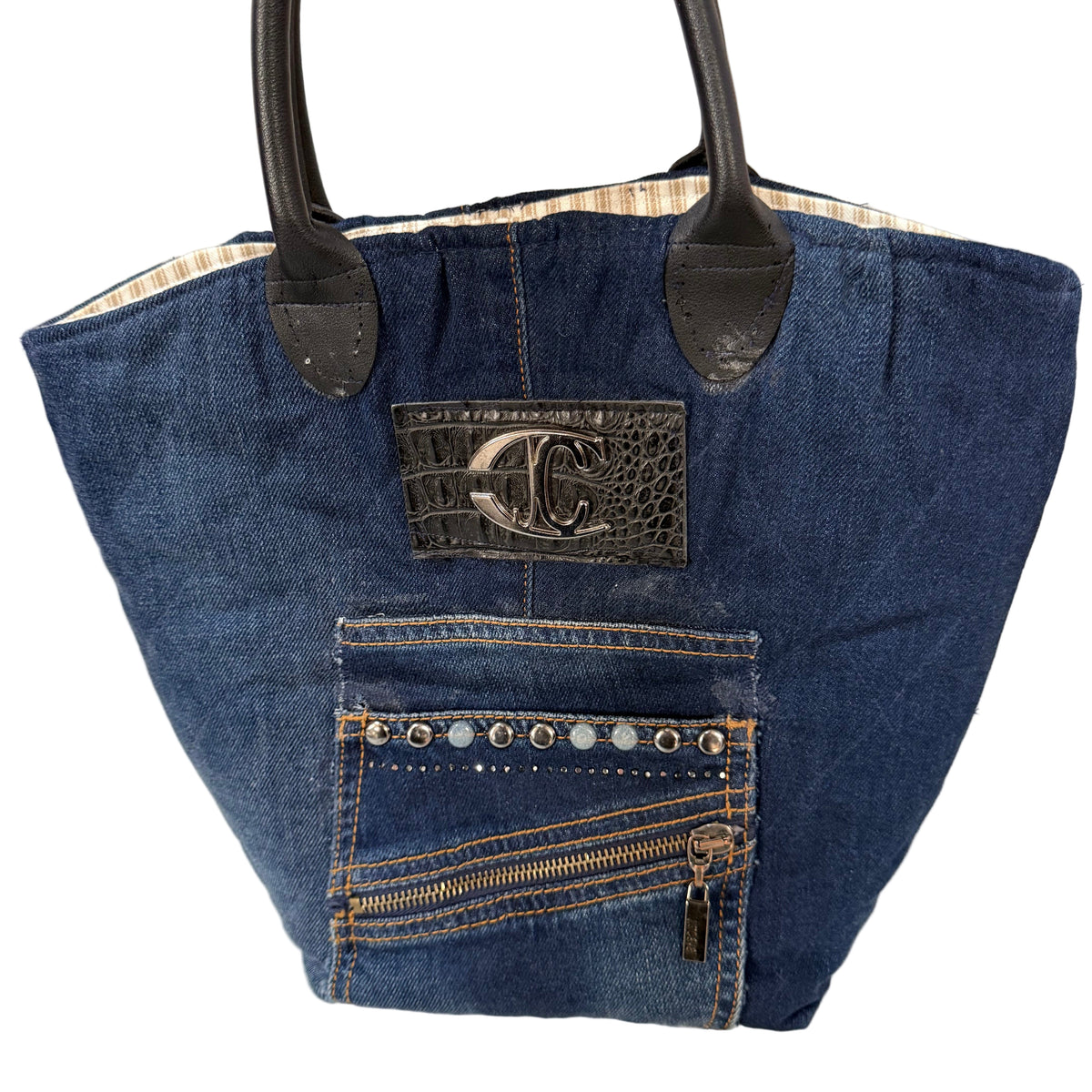 Chunkymonkeys77 Bag Bag - Handbag- Recycled Textiles