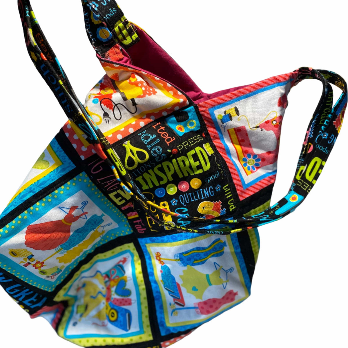 Chunkymonkeys77 Bag Bag - Handbag- Recycled Textiles