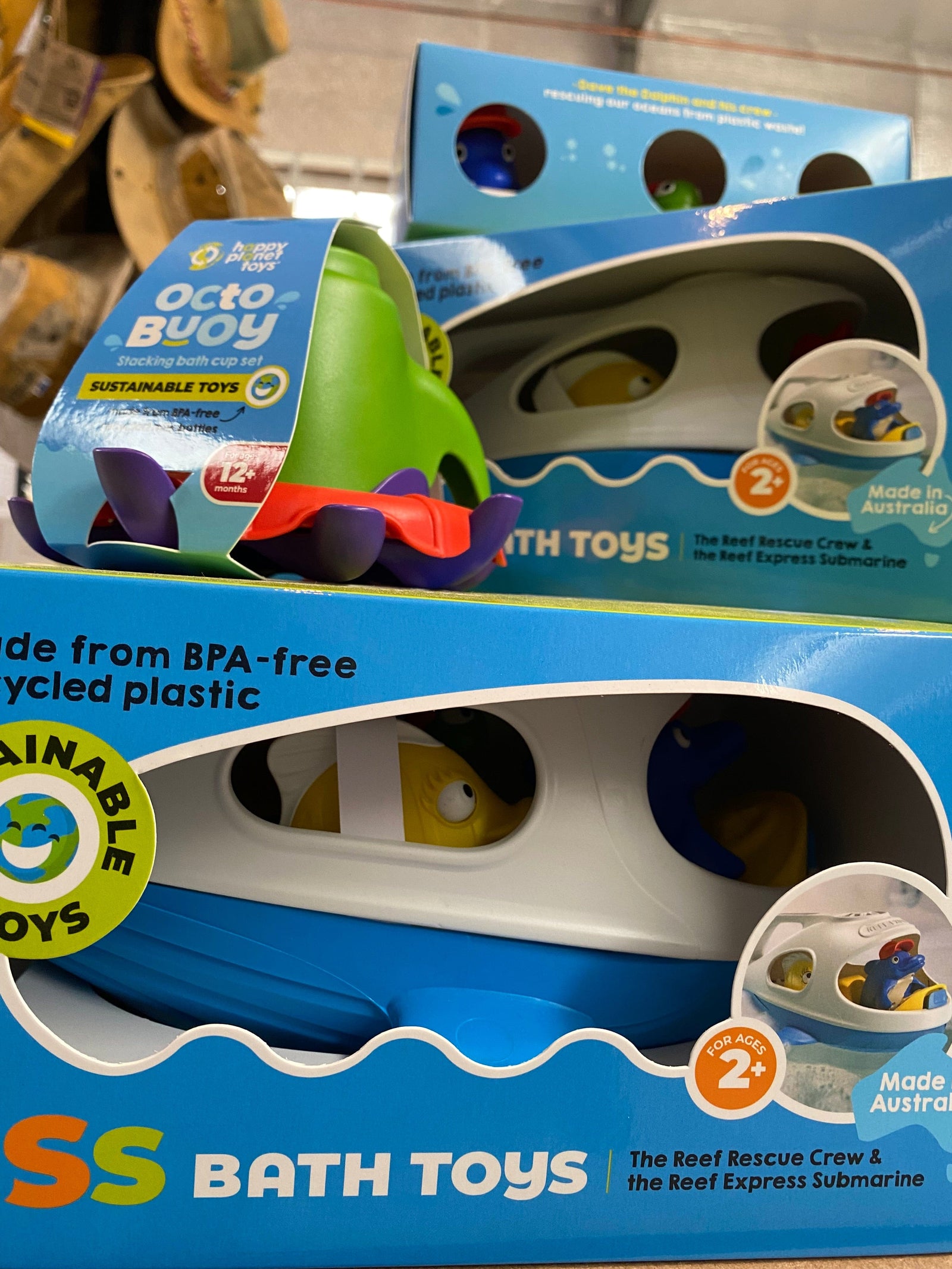 Happy Planet Toys Baby Toys & Activity Equipment Toys - Reef express bath toy set
