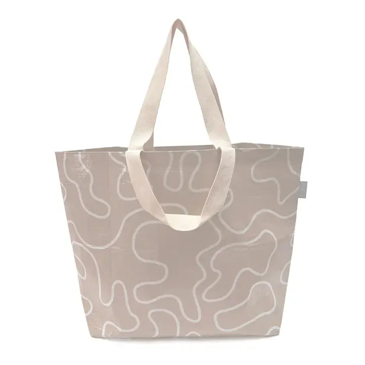 Hello Weekend Bag Neutral Beige Bag - The Weekender - Recycled bottles