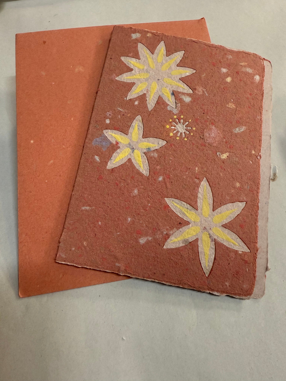 Kelli Lloyd Gift Card Flowers Card and Envelope - Recycled Paper