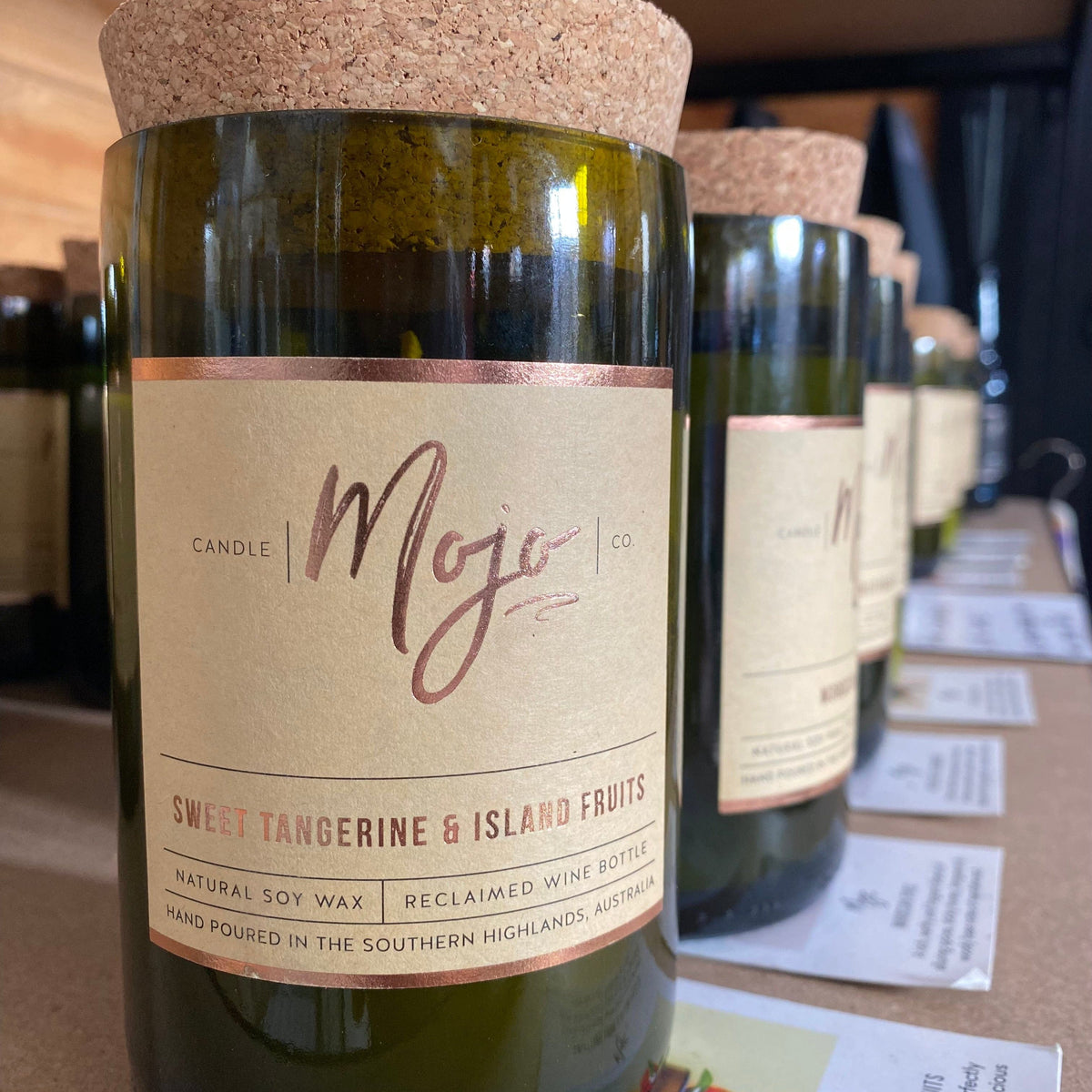 Mojo Candles Candle Candle - Wine Bottle