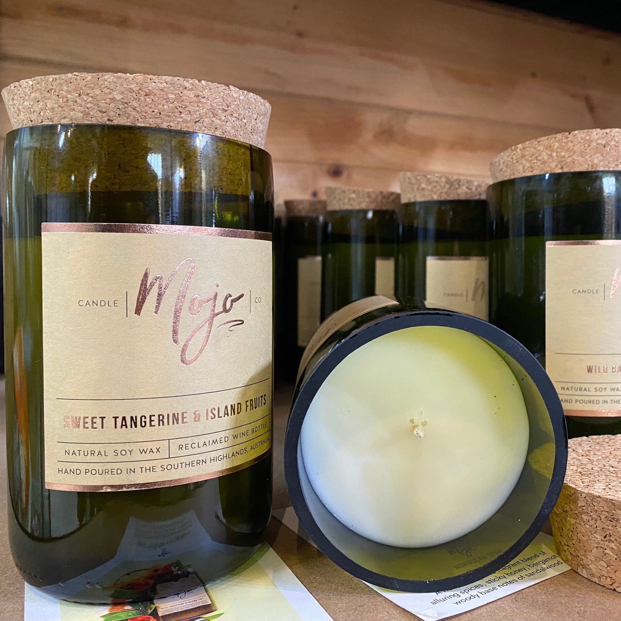 Mojo Candles Candle Candle - Wine Bottle
