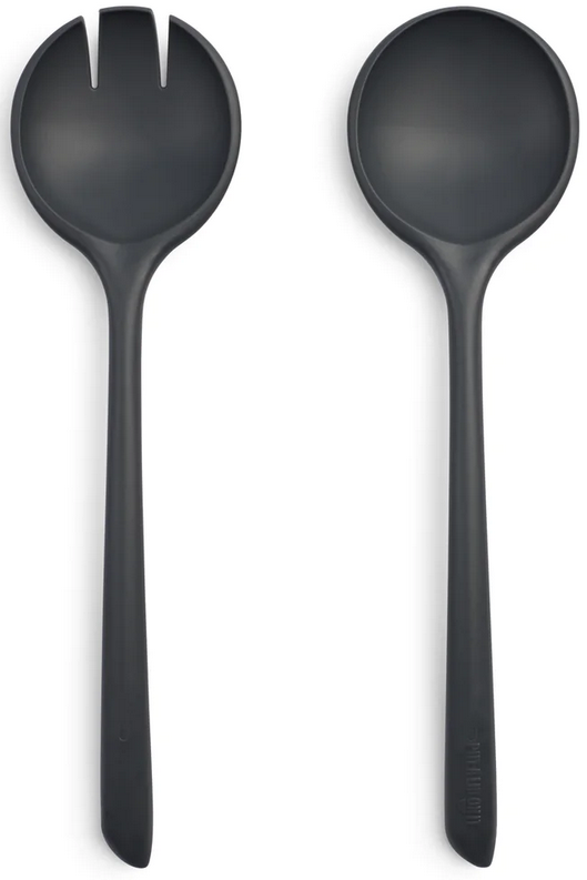 Salad servers - Put a lid on it - Recycled plastic