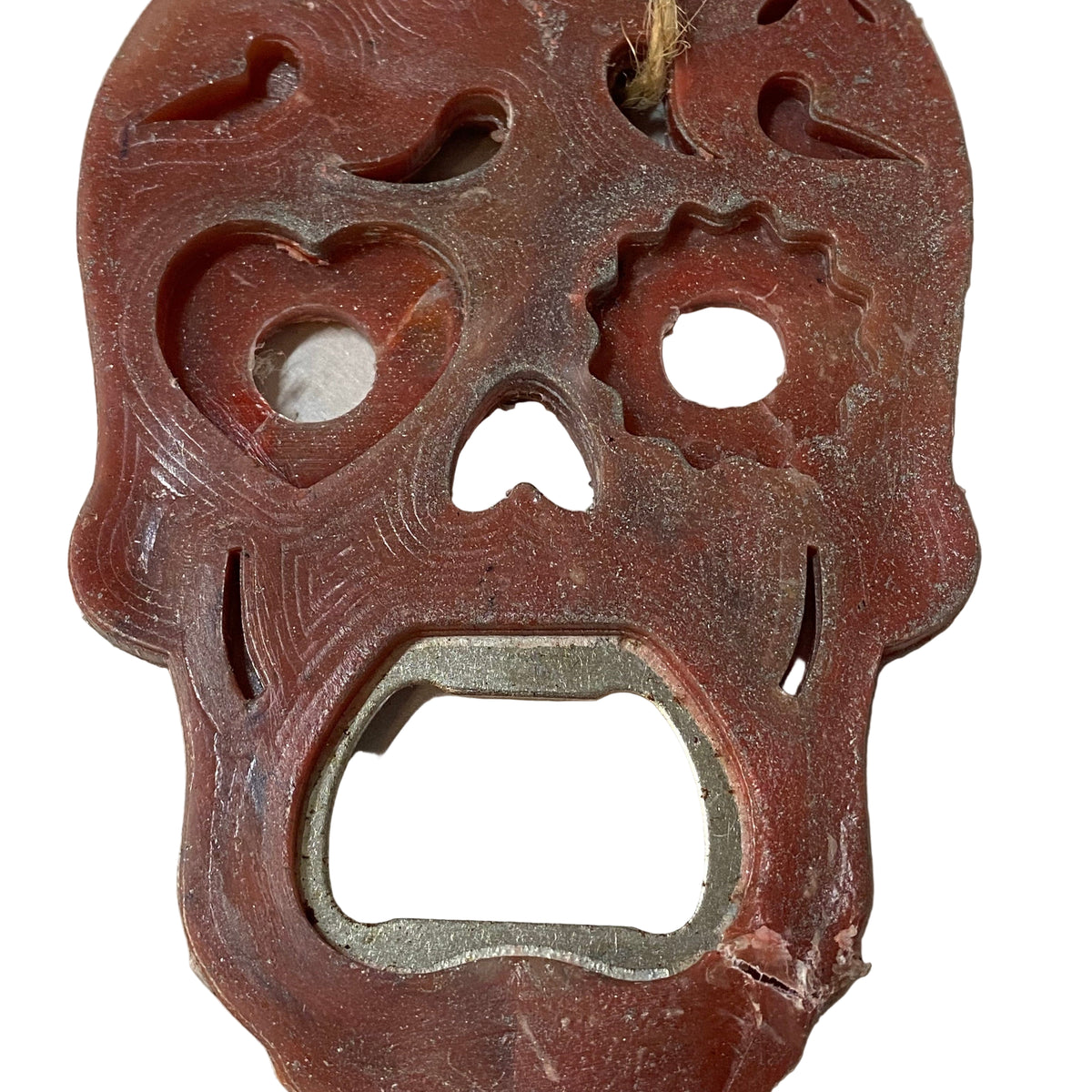 Precious Ocean Plastics Bottle opener Brown Bottle Opener- recycled plastic - Calaveras for the Day of the Dead