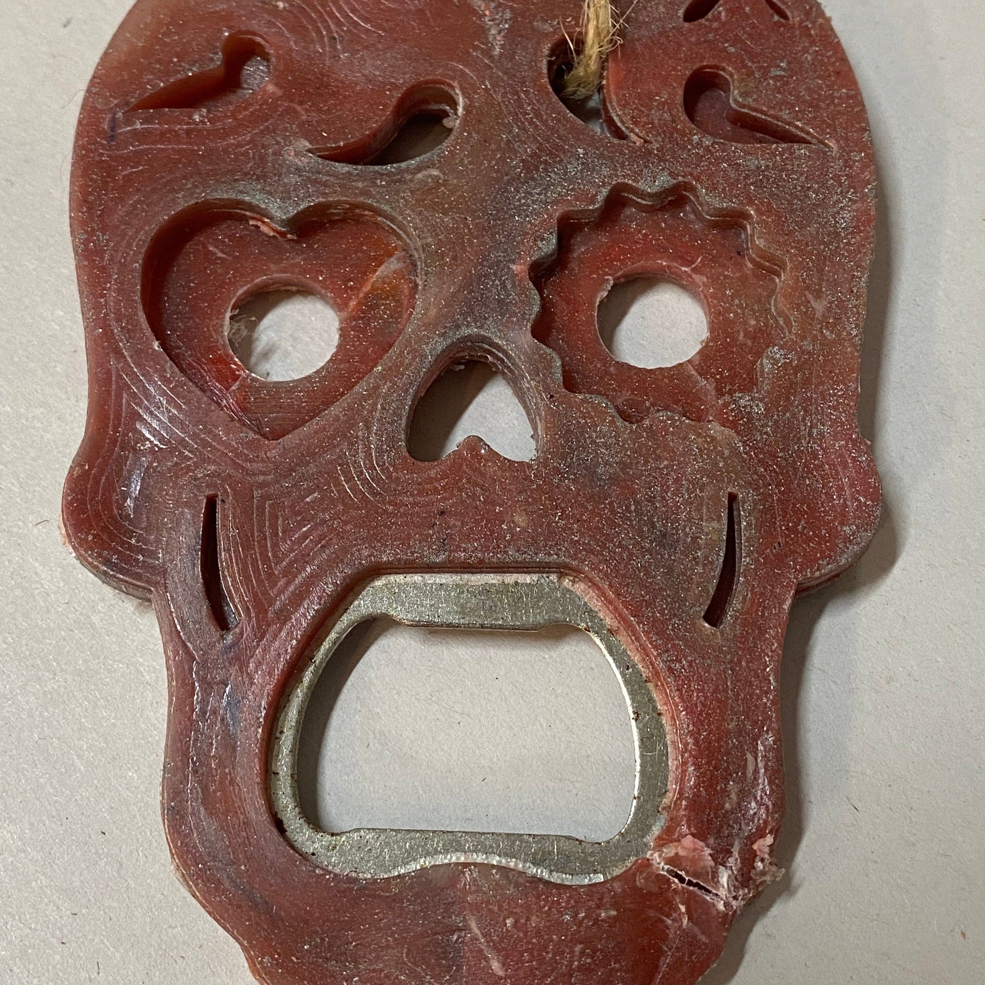 Precious Ocean Plastics Bottle opener Brown Bottle Opener- recycled plastic - Calaveras for the Day of the Dead