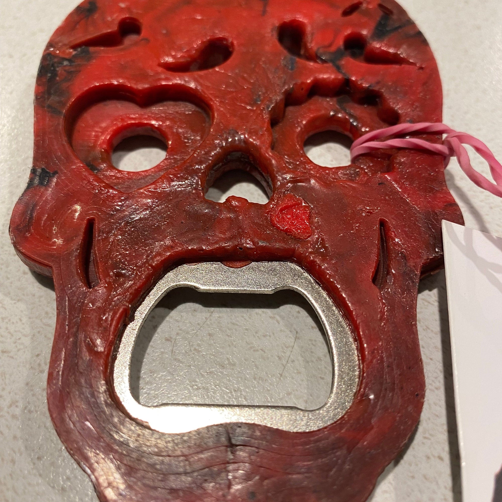 Precious Ocean Plastics Bottle opener Brown Bottle Opener- recycled plastic - Calaveras for the Day of the Dead