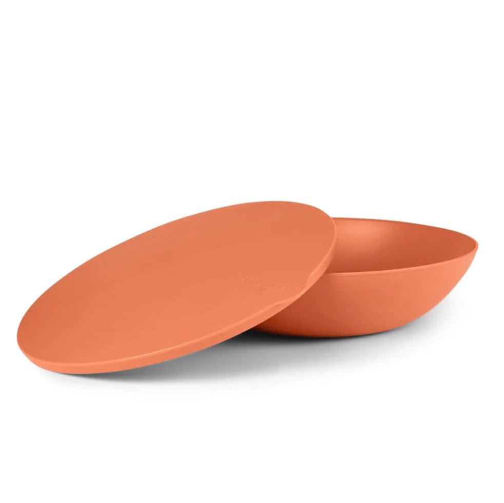 Transmutation -  Papaya Bowl - Large Round - Put a lid on it - Recycled plastic