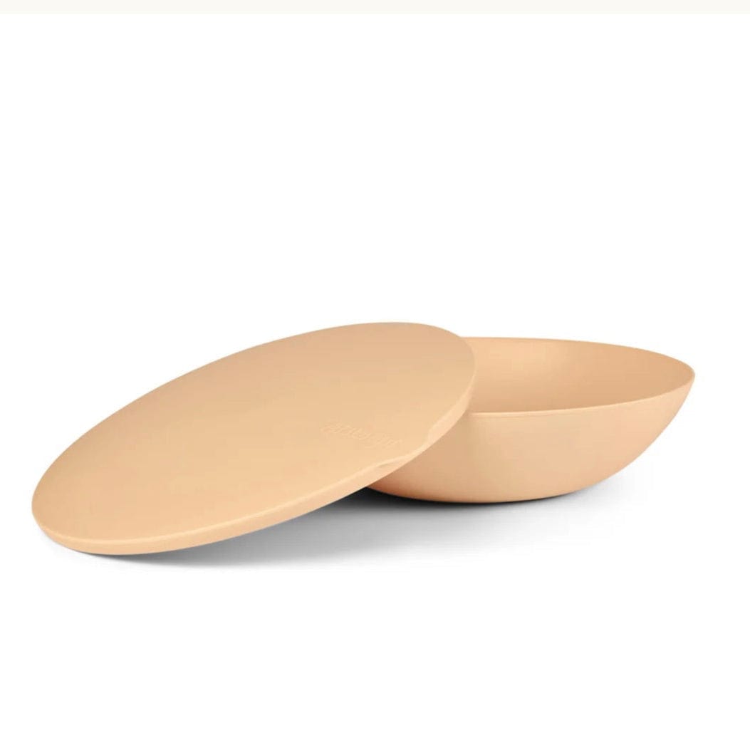 Transmutation Peach Bowl - Large Round - Put a lid on it - Recycled plastic