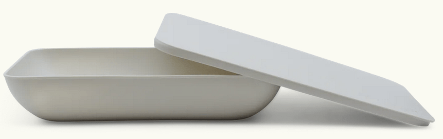 Put a lid on it Bowl Salt Bowl - Put a lid on it - Rectangle - Recycled plastic