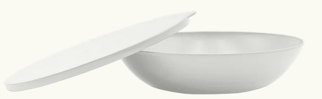 Put a lid on it Bowl Salt Bowl - Small Round - Put a lid on it - Recycled plastic