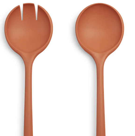 Put a lid on it salad servers Papaya Servers - Put a lid on it - Recycled plastic