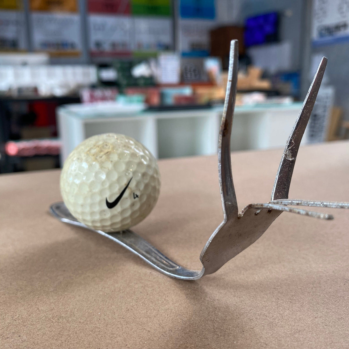 Recycled Wooden Creations ornaments Snail Ornaments - Upcycled bits and bobs