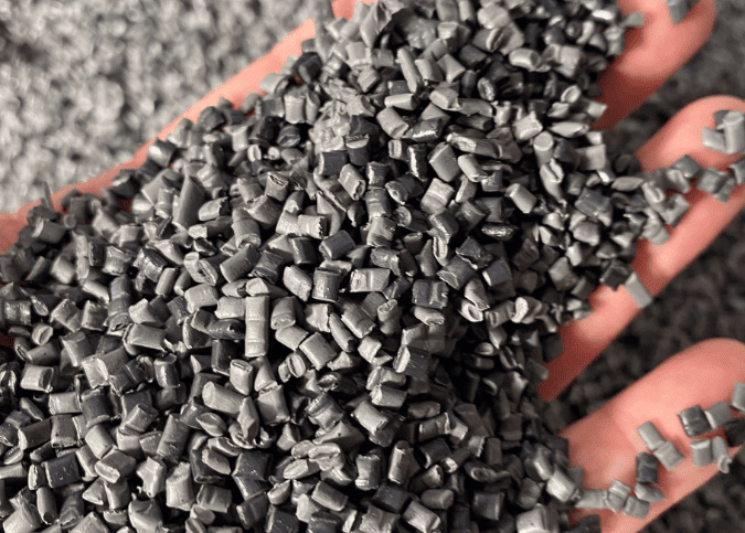 Transmutation  resin pellets