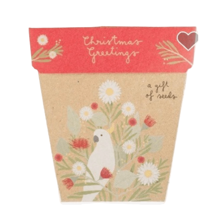 Sow n Sow gift of seeds Christmas Greetings Seeds - Australian Native - Gift of seeds