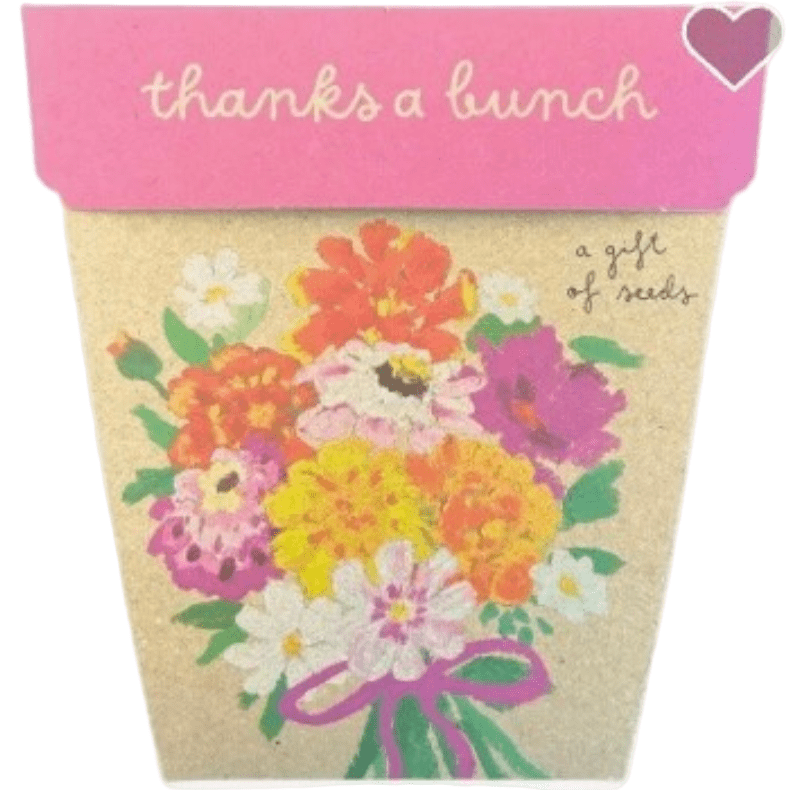 Sow n Sow gift of seeds Thanks a bunch Seeds - Australian Native - Gift of seeds