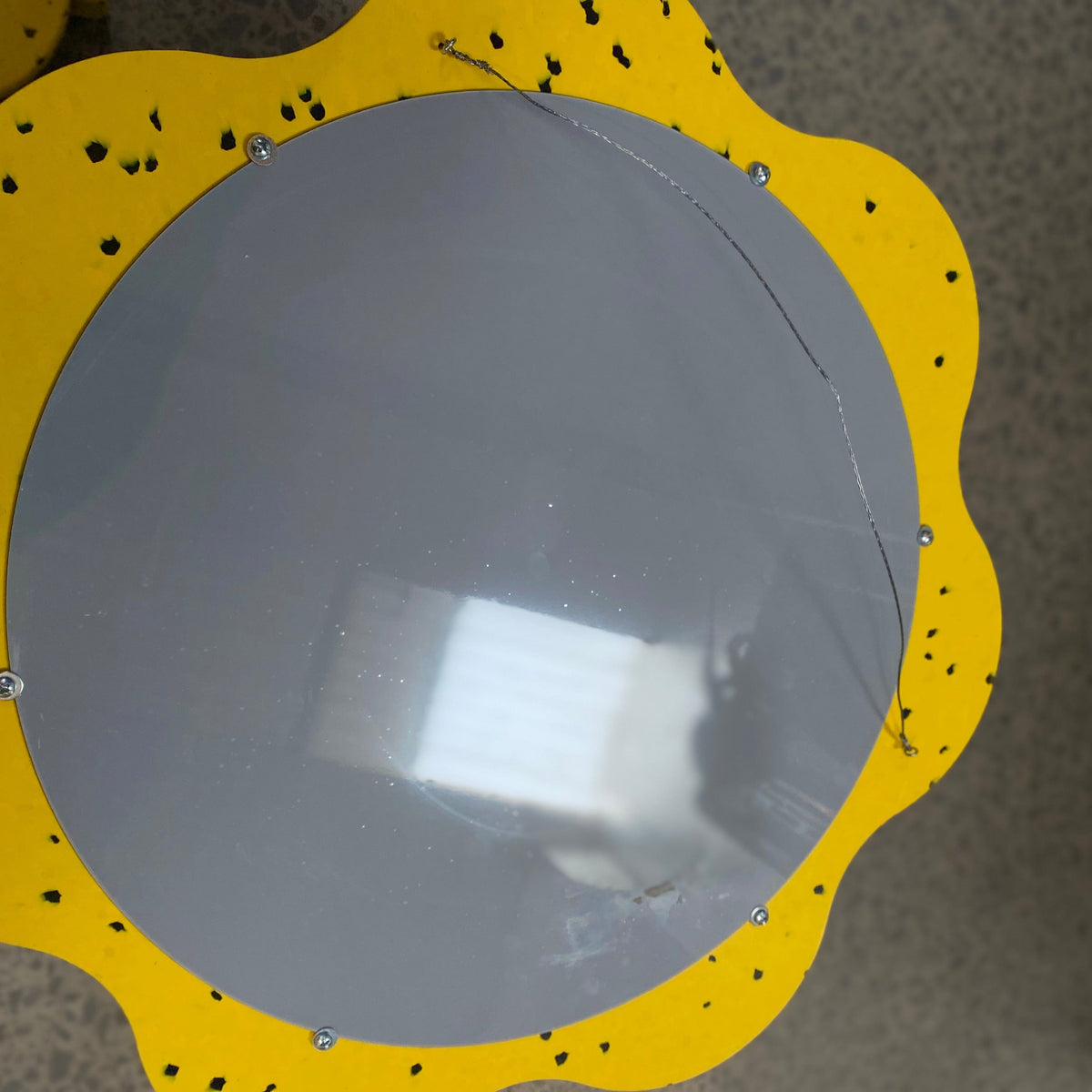 The Plasticians furniture Mirror - Recycled plastic