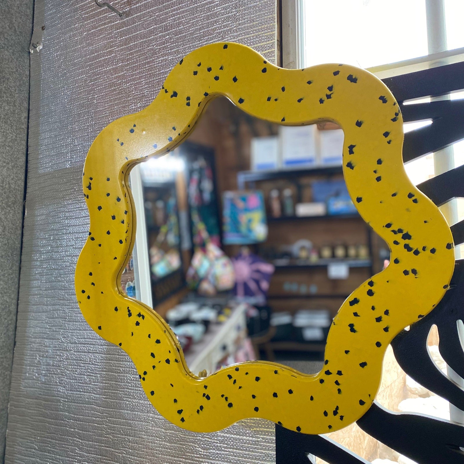 The Plasticians furniture Mirror - Recycled plastic