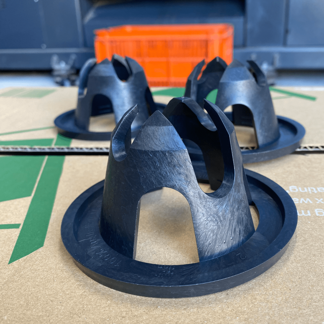 Transmutation Construction Product 220 - Carton Concrete Bar chair 25/40mm - Recycled Plastic