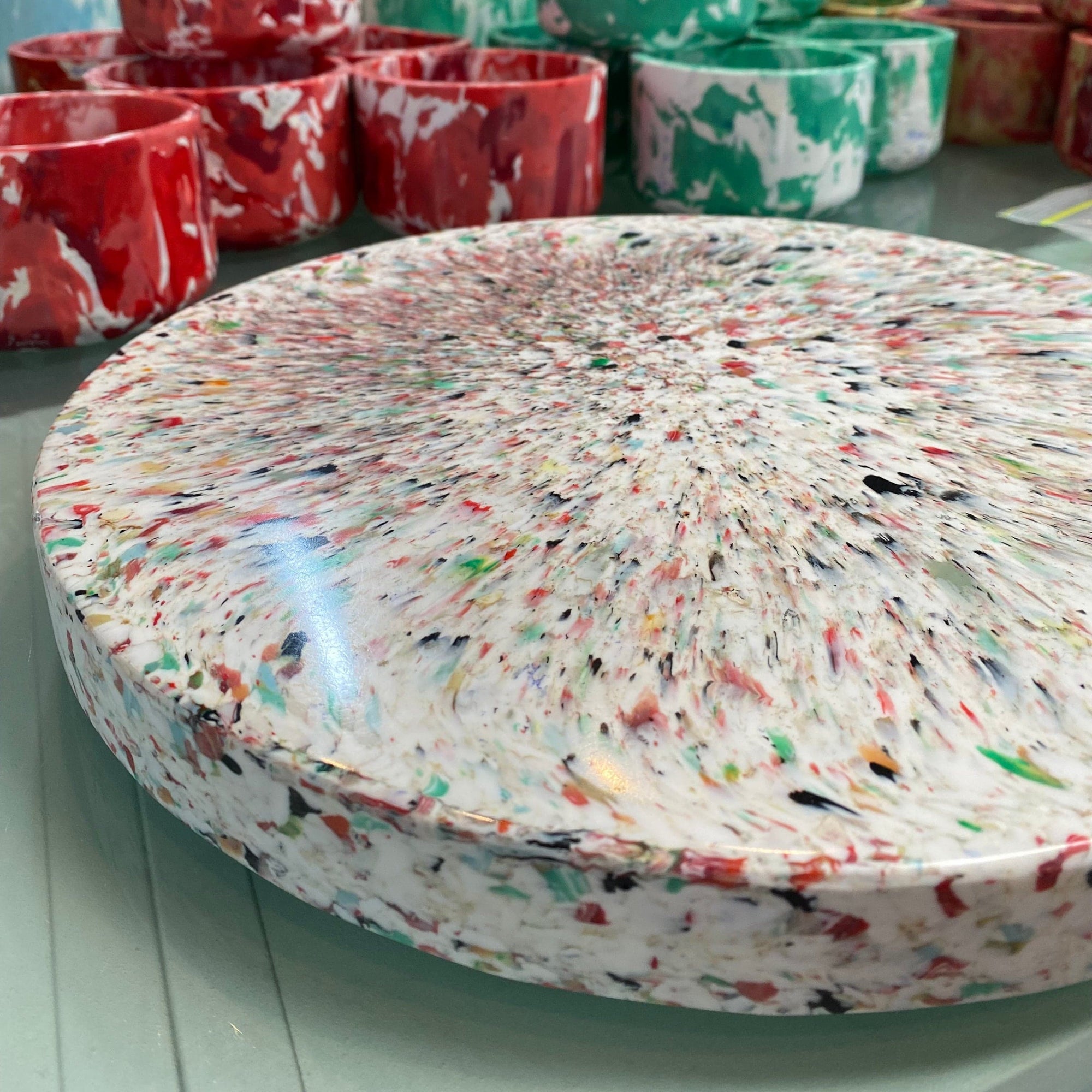 Transmutation lazy susan Lazy Susan - Terrazzo