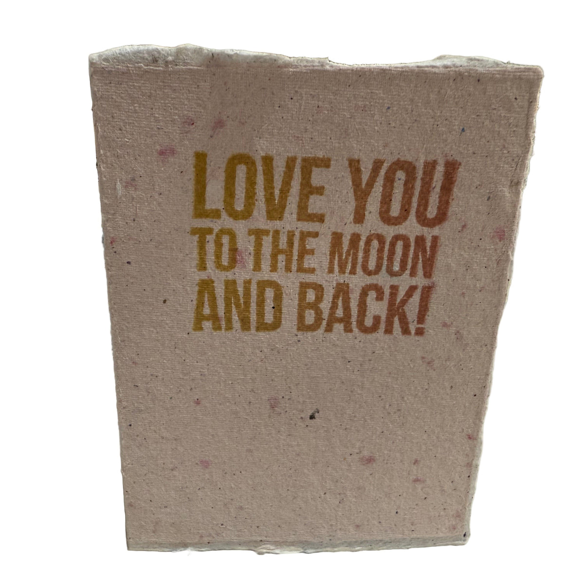 Transmutation Love you to the moon Gift Cards - Recycled Paper