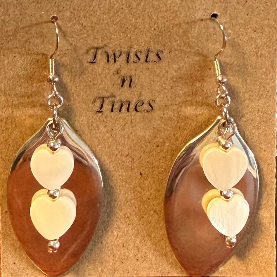 Twists n Tines Earrings ES 25 Earrings - Twists n Tines recycled cutlery jewellery