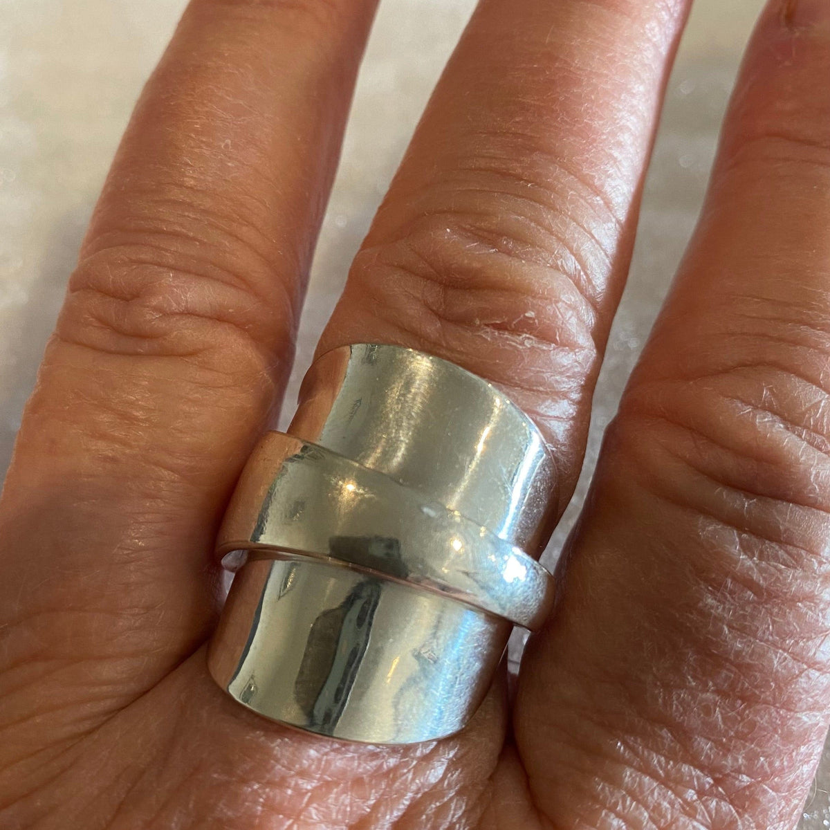 Twists n Tines Rings RS26 - size 9 Rings - Twist n Tine recycled cutlery jewellery